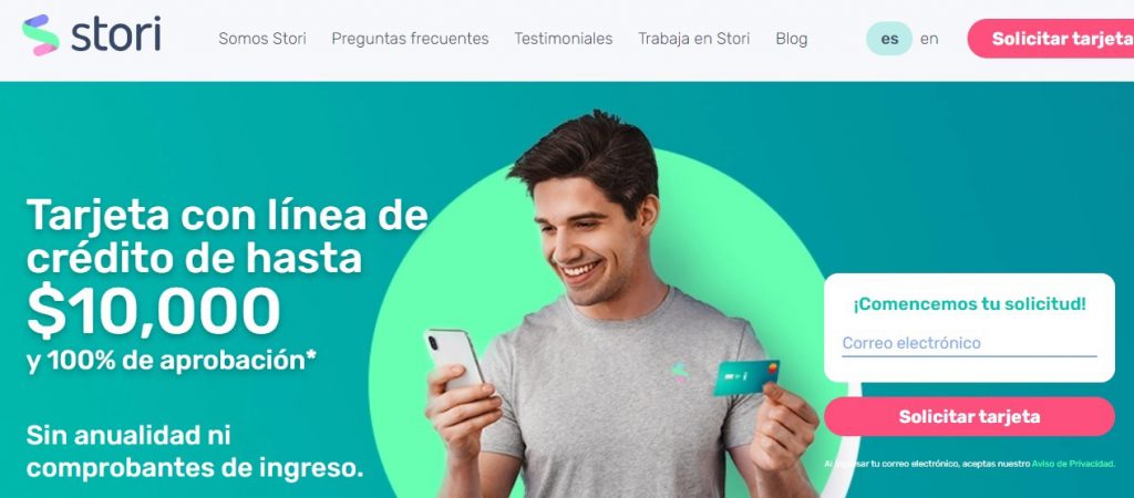 como funciona tarjeta stori