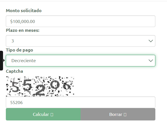 CPM simulador de préstamos