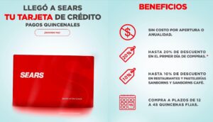 tarjeta de credito sears tu tarjeta